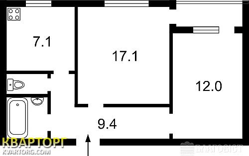 Sell 2-room apartment. Киев, Харьковское шоссе — photo 3
