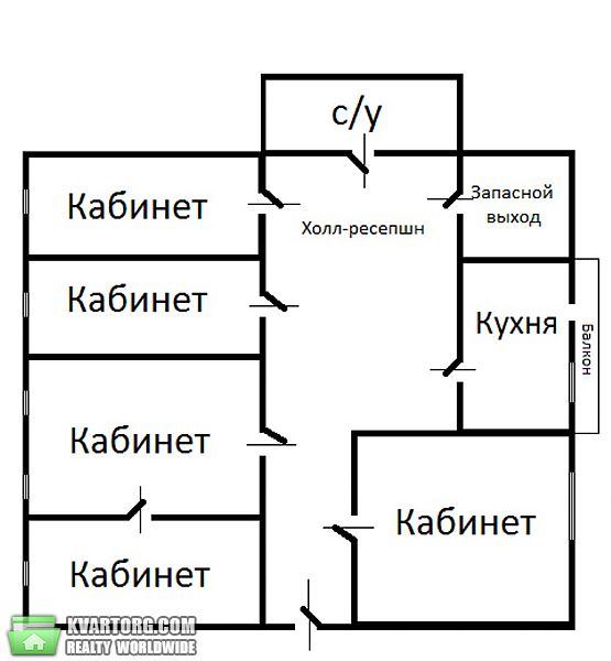 Rent out office. Киев, ул. Институтская — photo 6