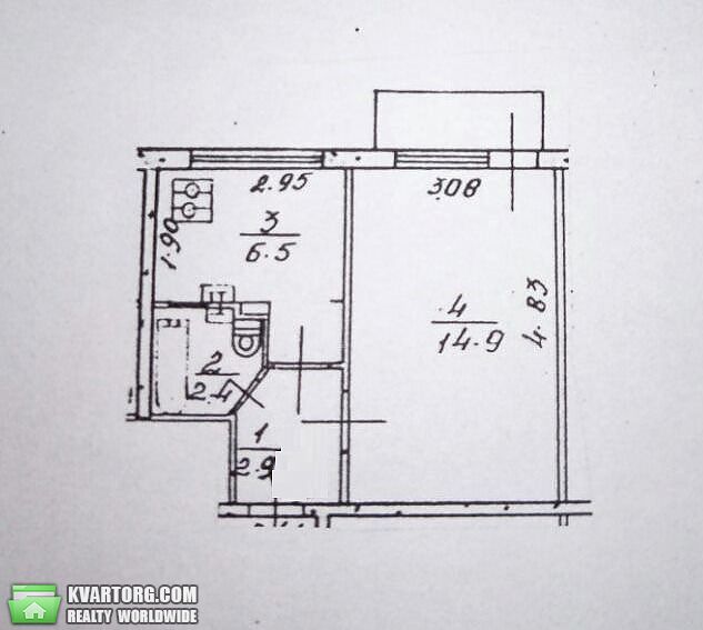 Sell 1-room apartment. Киев,  Юности — photo 2