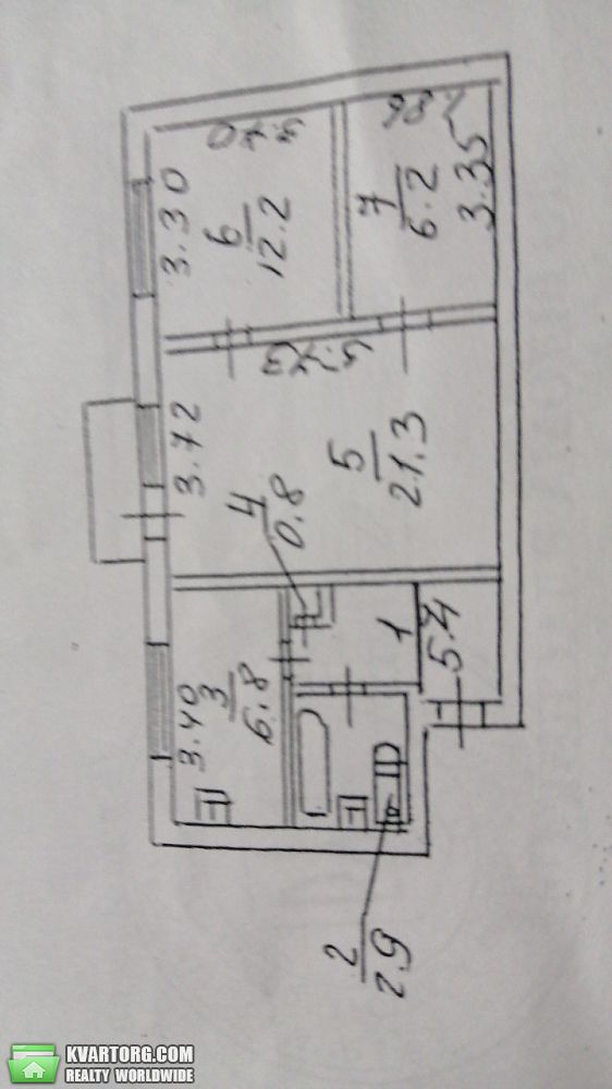 Sell 3-room apartment. Днепропетровск,  Пушкина — photo 1
