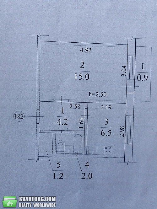 Sell 1-room apartment. Киев,  Малышко — photo 2