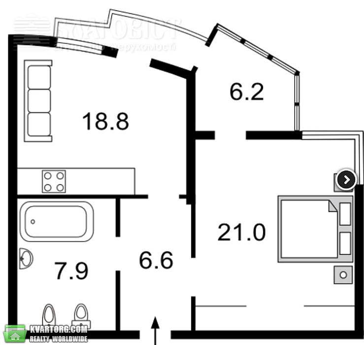 Rent out 2-room apartment. Киев,  Леси Украинки бул — photo 8