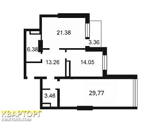 продам 2-комнатную квартиру. Киев,   Туманяна - фото 2