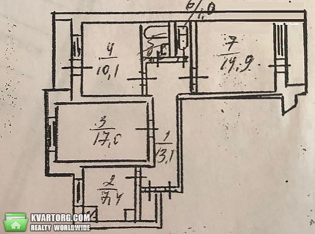 Sell 3-room apartment. Киев,  Цветаевой — photo 7