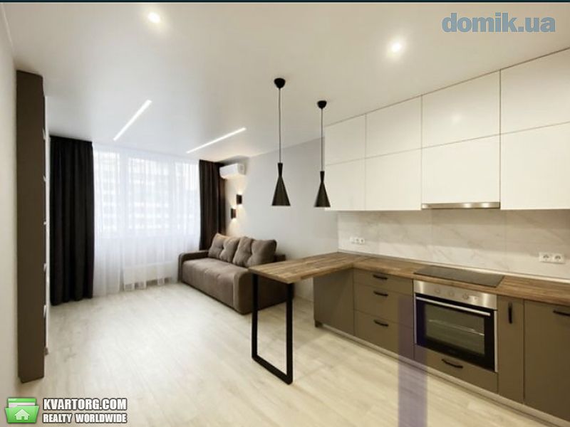 Rent out 1-room apartment. Киев, Евгения Сверстюка — photo 1