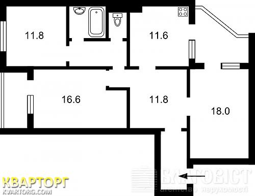 Sell 3-room apartment. Киев, Чавдар — photo 2