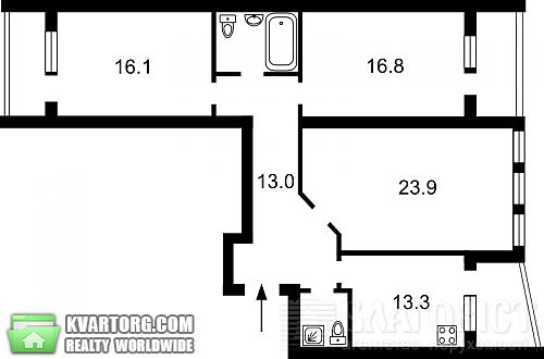 Sell 3-room apartment. Киев, Бажана — photo 6