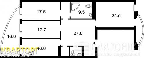 Sell 3-room apartment. Киев,  Тургеневская — photo 2