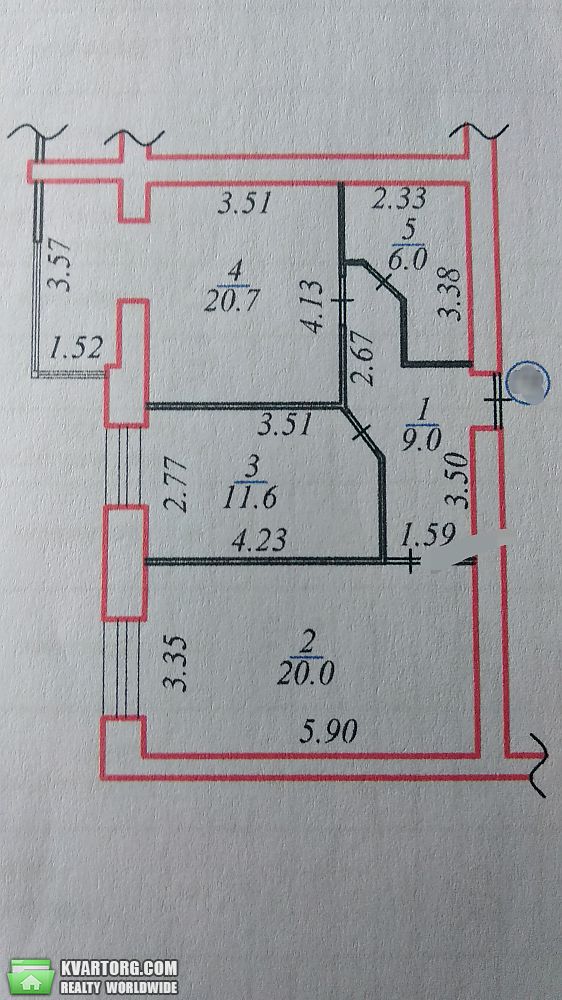 Sell 2-room apartment. Днепропетровск, Владимирская — photo 8