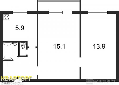 Sell 2-room apartment. Киев,  Большая Васильковская — photo 2