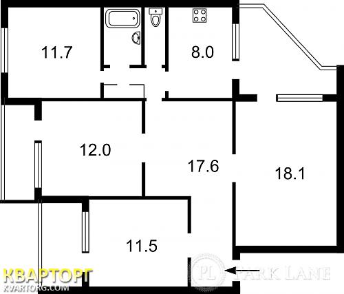 Sell 4-room apartment. Киев,  Героев Сталинграда пр — photo 2