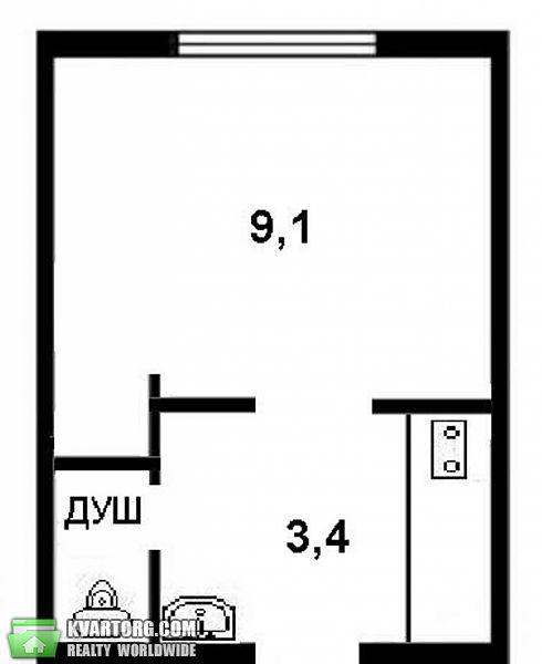 Sell 1-room apartment. Киев, Пожарского — photo 4