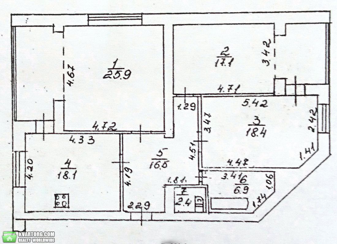 Sell 3-room apartment. Одесса, Новосельского — photo 10