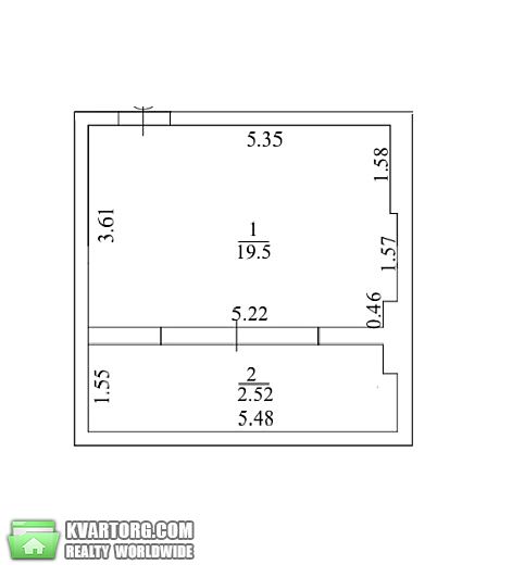Sell 1-room apartment. Киев, Майкопская — photo 3