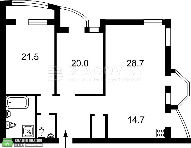 Sell 3-room apartment. Киев, ул. Львовская — photo 2