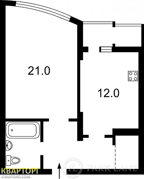 Sell 1-room apartment. Киев,  Григоренко пр — photo 3