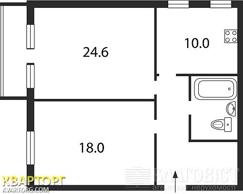 Sell 2-room apartment. Киев,  Довнар-Запольского — photo 2