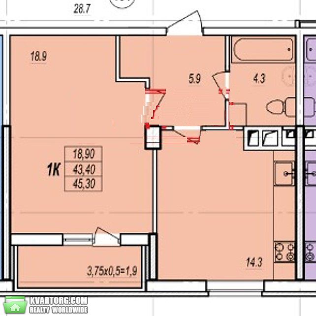 Sell 1-room apartment. Одесса, Балковская — photo 1