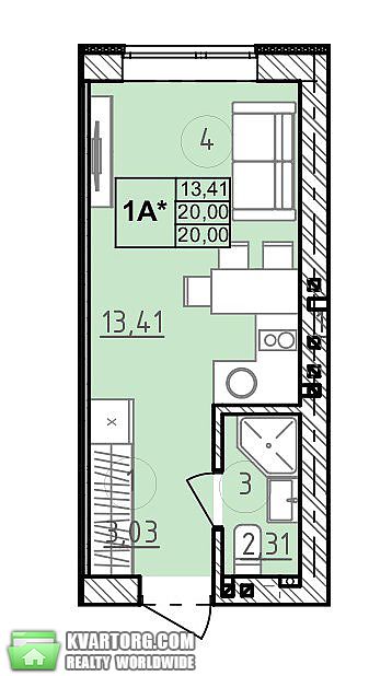 Sell 1-room apartment. Ирпень, Мирная 3 — photo 2
