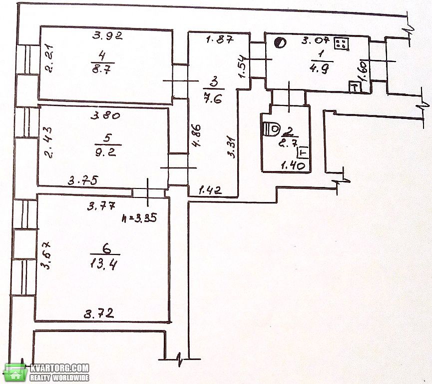 Sell 3-room apartment. Одесса, Малая Арнаутская — photo 9