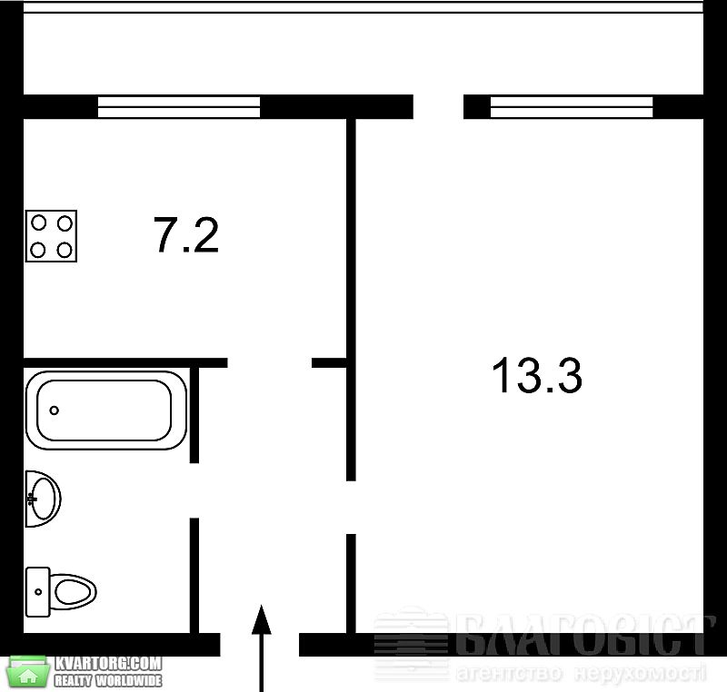 Sell 1-room apartment. Киев,  Кловский спуск — photo 9