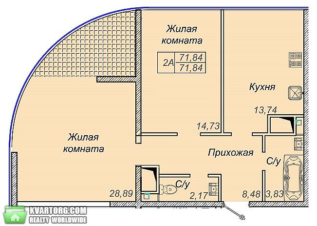 Sell 2-room apartment. Одесса, Литературная — photo 2