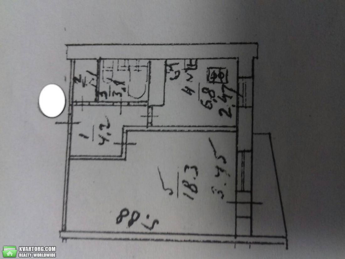 Sell 1-room apartment. Киев, Армянская №29 — photo 2
