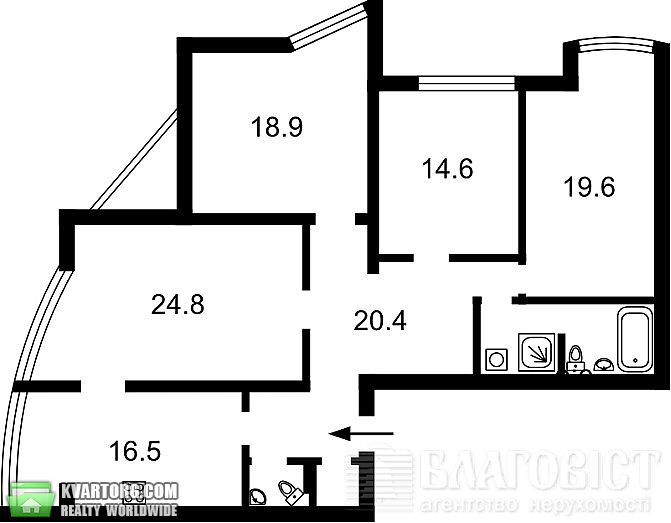 Sell 4-room apartment. Киев,  Котельникова — photo 2