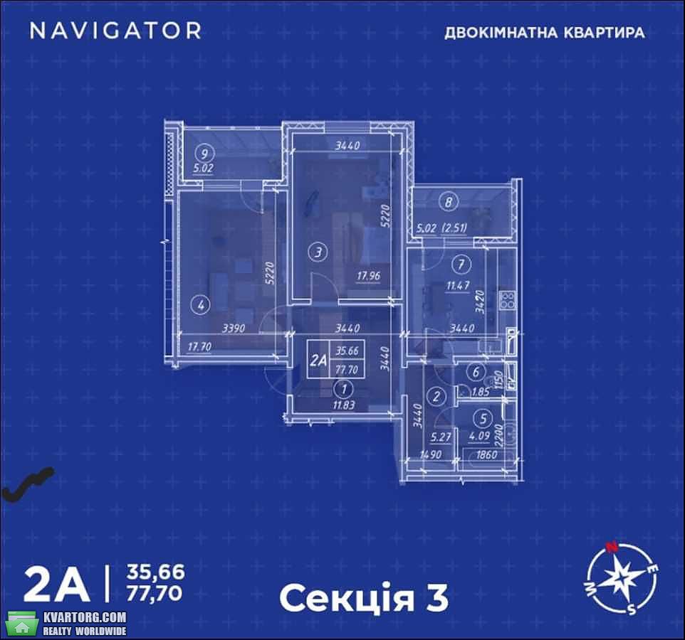 Sell 2-room apartment. Киев, пер. Балтийский — photo 4
