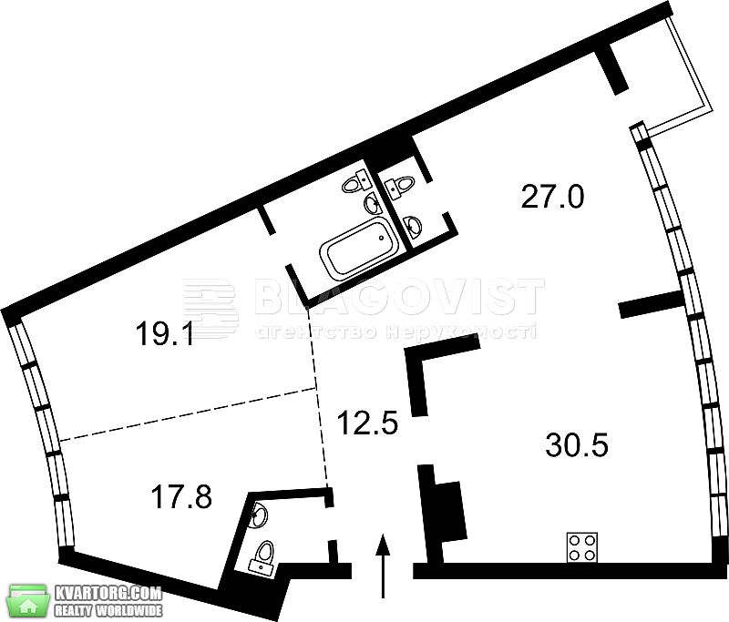 Sell 3-room apartment. Киев, Буслівська — photo 1