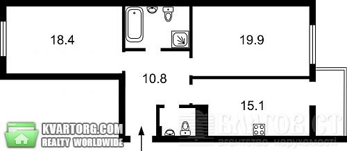 Sell 2-room apartment. Киев, Филатова — photo 4