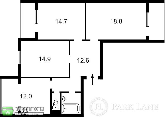 Sell 3-room apartment. Киев,  Вишняковская — photo 2