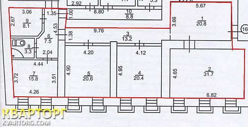 Rent out office. Киев, ул. Владимирская, дом 6 — photo 6