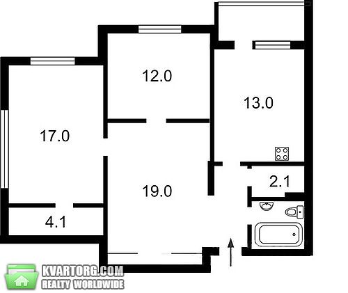 Sell 3-room apartment. Киев, Науки пр — photo 8