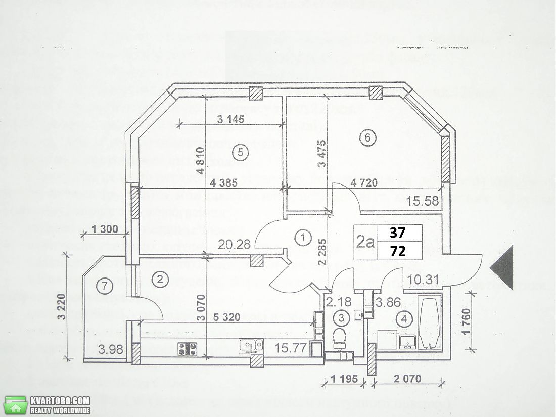 Sell 2-room apartment. Киев, Казацкая — photo 2