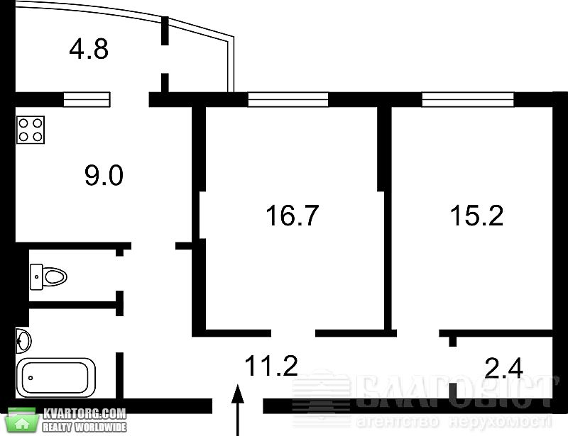 Sell 2-room apartment. Киев,  Старокиевская — photo 2