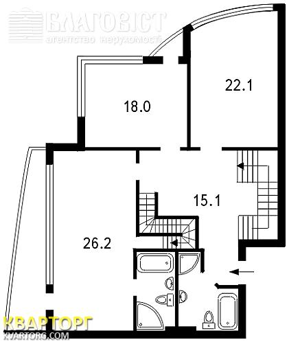 Sell 5-room apartment. Киев, Ушакова — photo 3