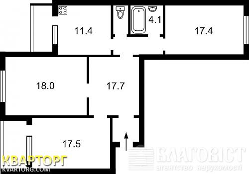 Sell 3-room apartment. Киев, Григоренко пр — photo 2