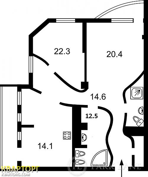 Sell 2-room apartment. Киев,  Палладина пр — photo 2