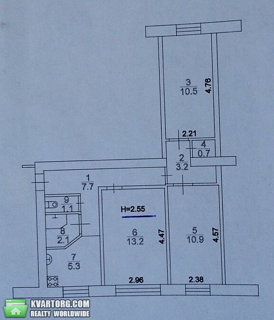 Sell 3-room apartment. Киев,  Туполева — photo 7