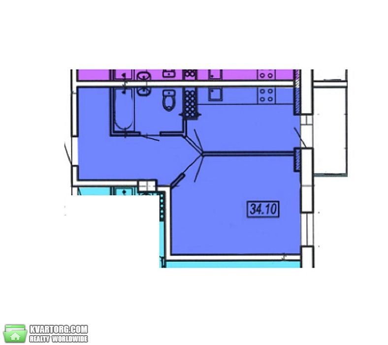 Sell 1-room apartment. Одесса, Адмиральский проспект — photo 3