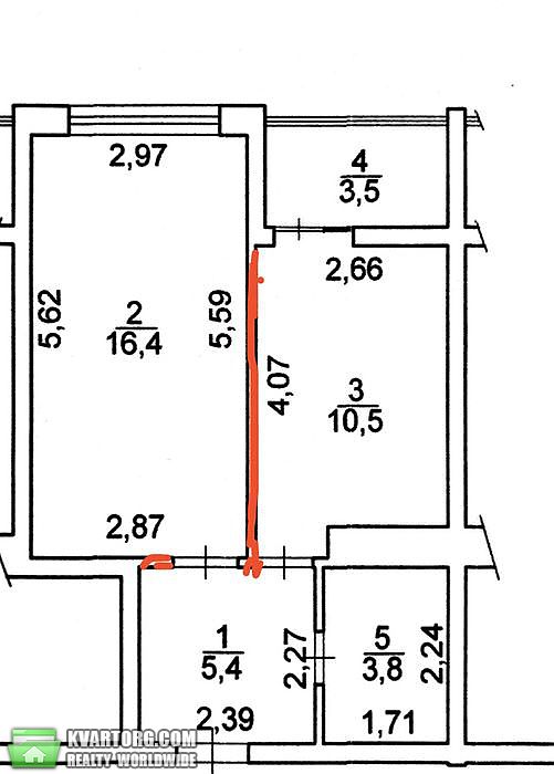 Sell 1-room apartment. Киев,  Бережанская — photo 3