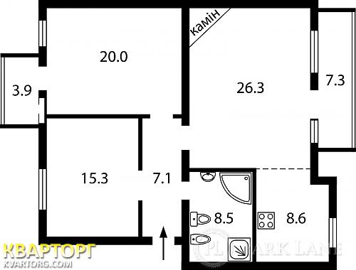 Sell 2-room apartment. Киев,  Анищенко — photo 2