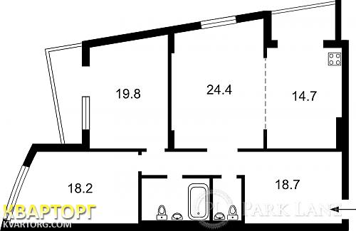 Sell 3-room apartment. Киев, Окипной — photo 2