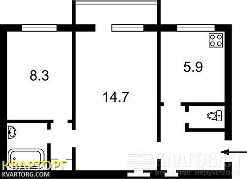 Sell 2-room apartment. Киев, Большая Васильковская — photo 7