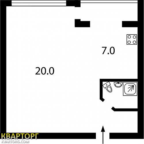 Sell 1-room apartment. Киев,  Белорусская — photo 2