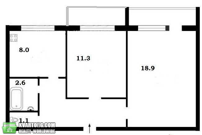 Sell 2-room apartment. Киев,  Героев Днепра — photo 3