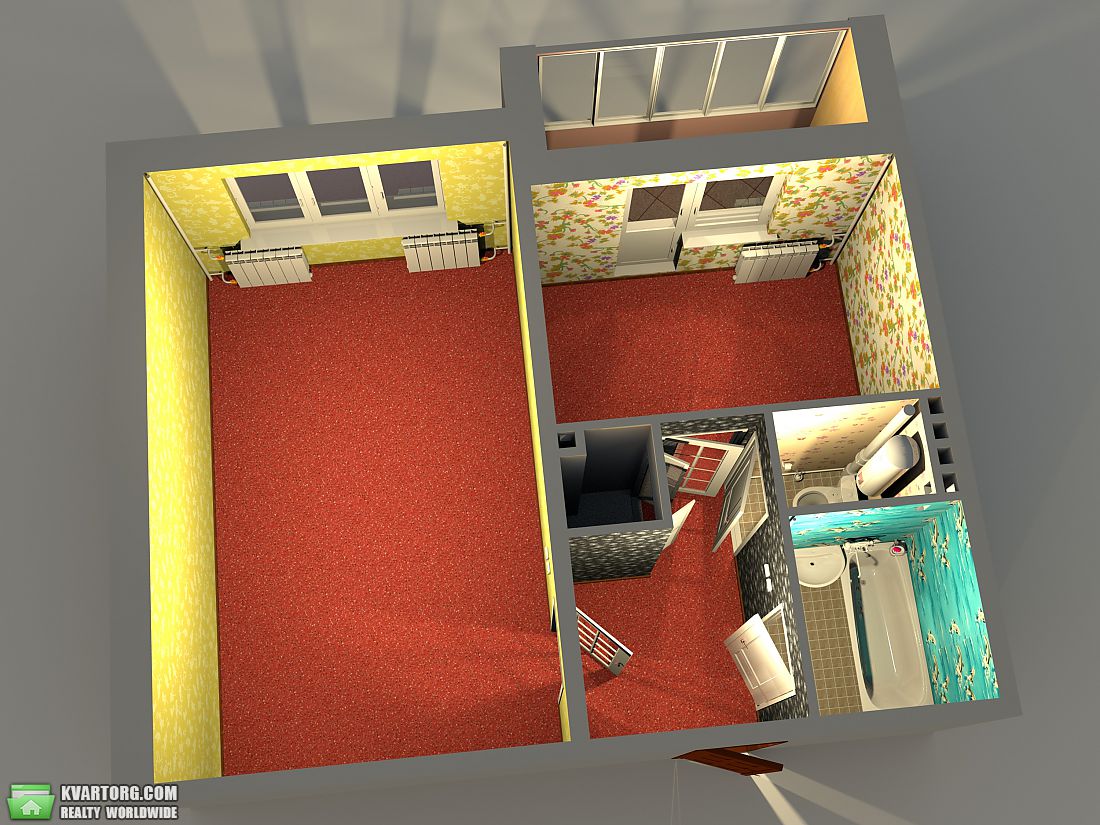 Sell 1-room apartment. Киев,  Радужная — photo 1