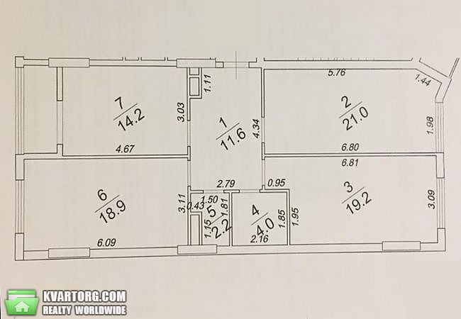 Rent out 3-room apartment. Одесса, Фонтанская дорога — photo 1
