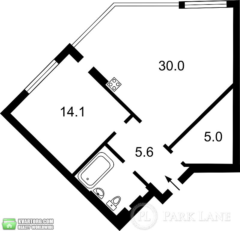 Sell 1-room apartment. Киев,  Ревуцкого — photo 10